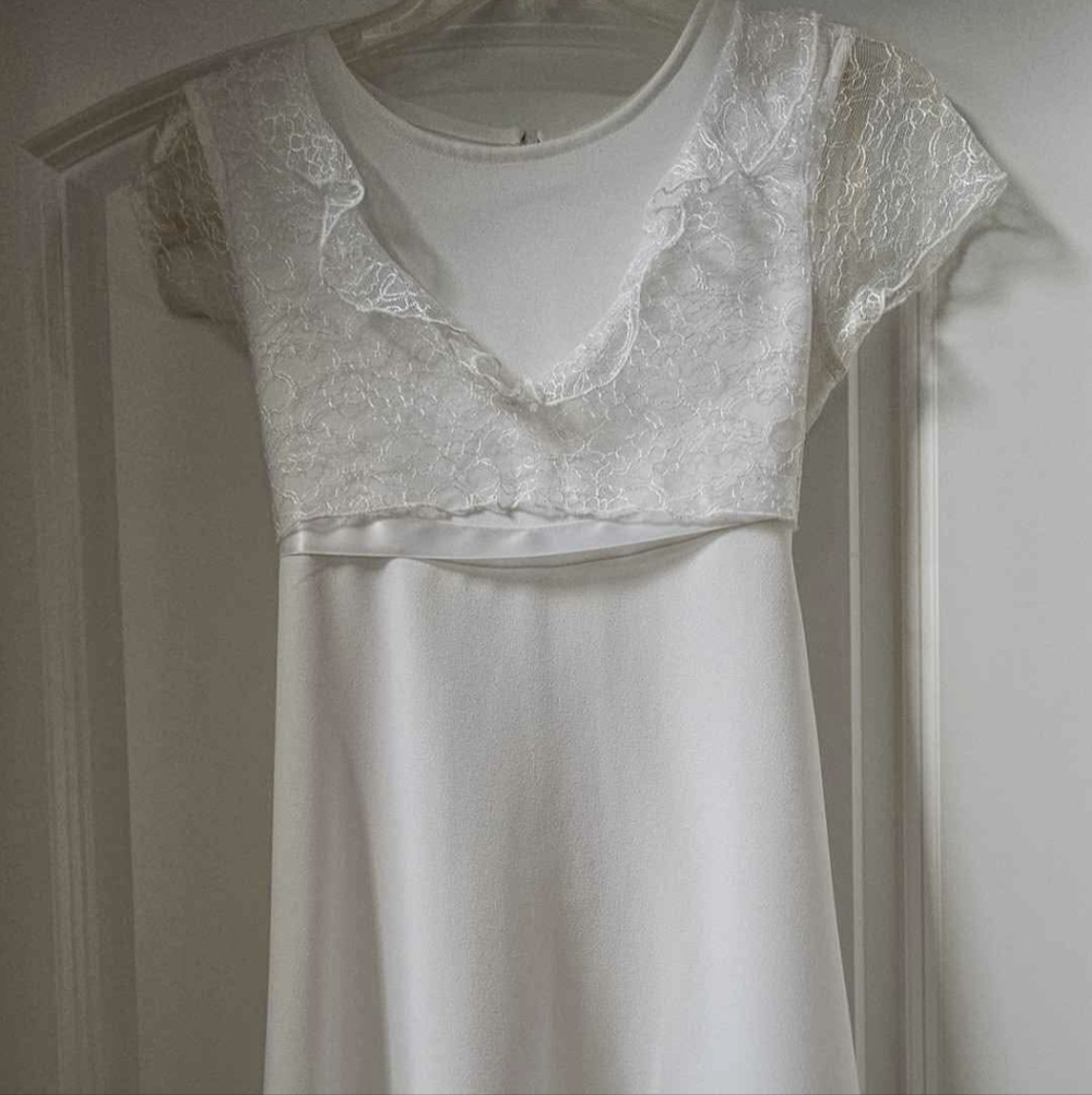 Girls White Dress.